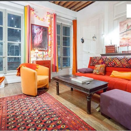 Salon Et Mezzanine Lyon Centre Apartment Luaran gambar